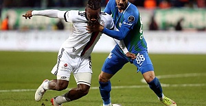 Çaykur Rizespor-Beşiktaş maç sonucu: 2-2